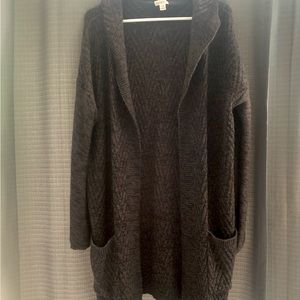 Long Grey Sweater worn once! Very comfortable and in great condition